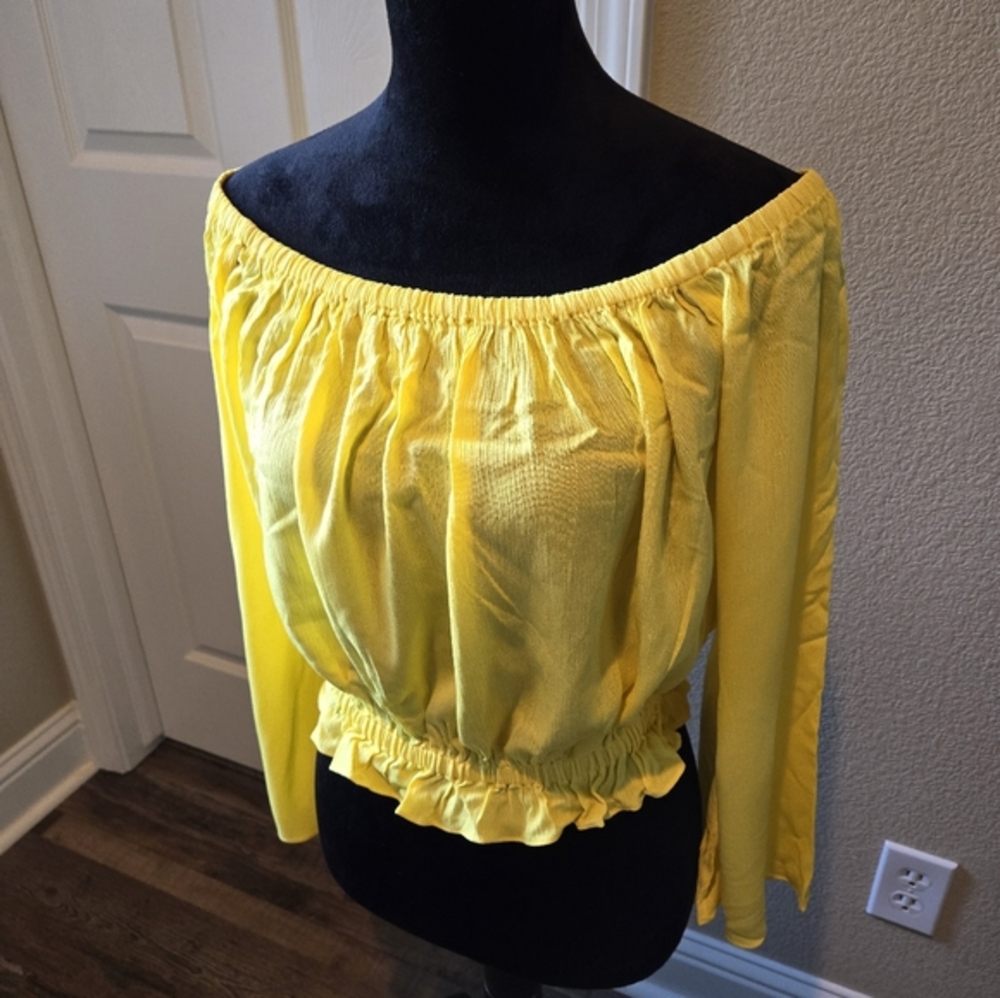 L'Agence off the shoulder Top